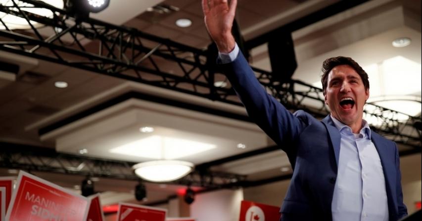 Justin Trudeau's Liberals win Canada vote, will frame minority govt