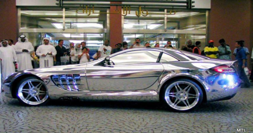 Only in Dubai: ‘White Gold’ Merc goes viral