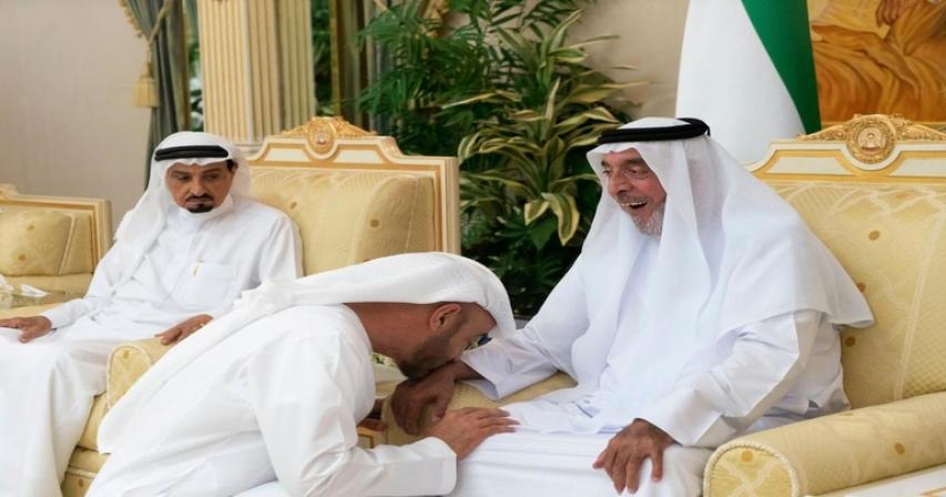 Sheikh Khalifa meets Sheikh Mohamed bin Zayed