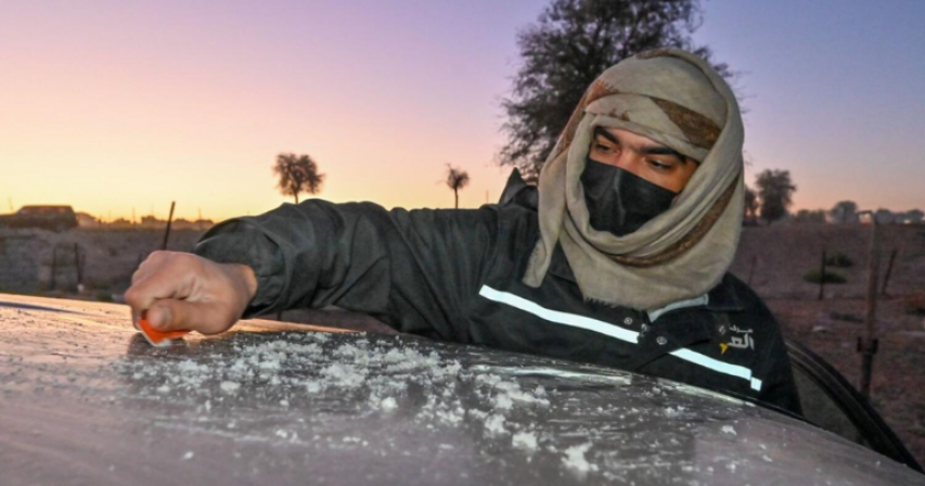 UAE Shivers: Coldest Day of 2024 Hits 5.3°C