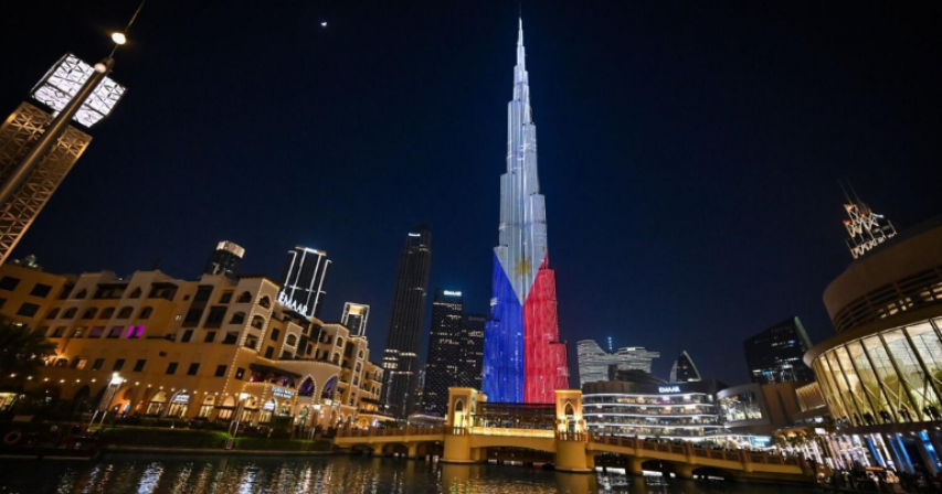 Burj Khalifa Lights Up for Philippine Independence Day