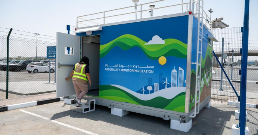 Inside the tiny Dh2 million station that monitors air pollution, ensures workers' safety