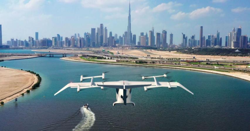 Dubai company purchases 10 electric flying vehicles for new air taxi service