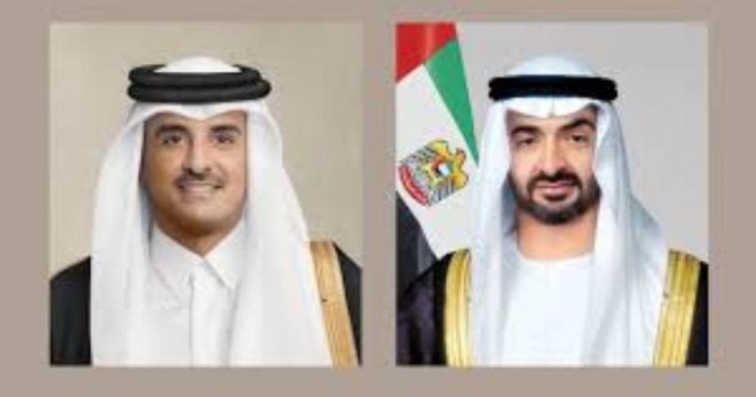 UAE President Greeted with An Official Visit By Qatari Prime Minister