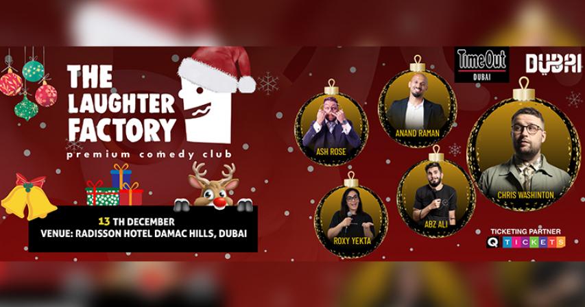 Laugh Out Loud: The Laughter Factory 13th December Event