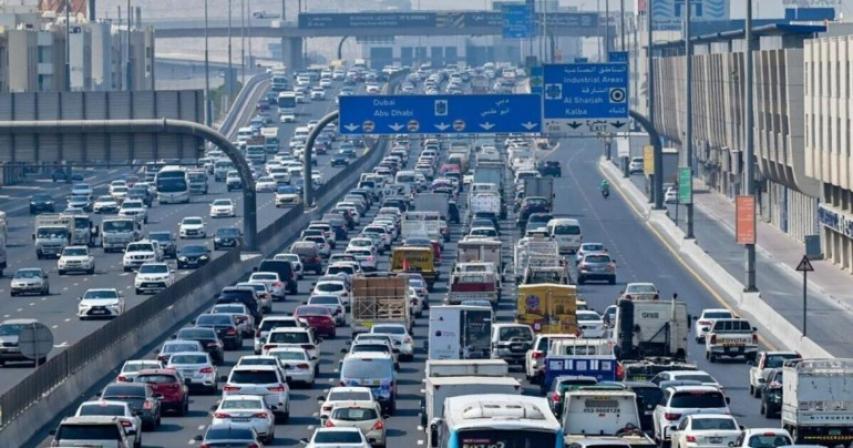 UAE traffic: Going back to work after holidays? 