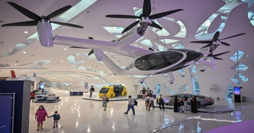 Dubai flying taxi display a hit: Would you pay Dh150 for a ride when it launches next year?