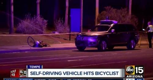 UBER autonomous car kills American woman