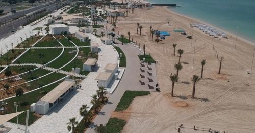 New sea shore opens at Abu Dhabi corniche