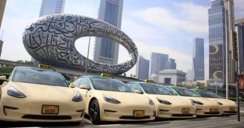 Tesla in Taxi: 269, Tesla Model 3 Joins Dubai's Taxi Fleet