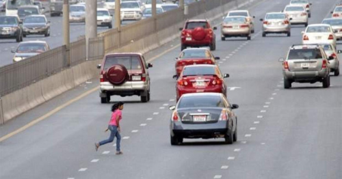 Dubai Driver Fined for Jaywalking Accident