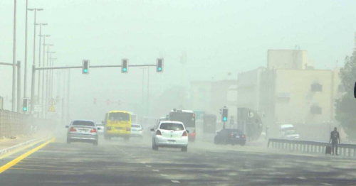 Yellow alert issued for dust; rain may hit some areas this afternoon