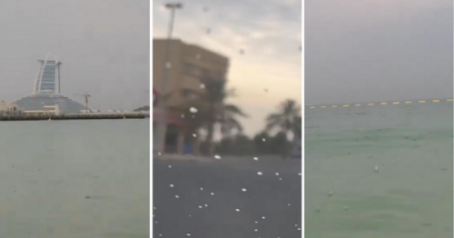  Slight drizzle over Dubai as temperatures set to hit 49ºC in country