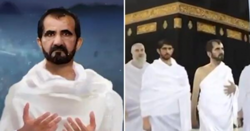 Sheikh Mohammed shares recreated images of own pilgrimage in Eid greeting