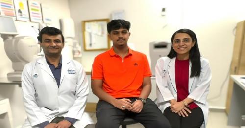 UAE student regains 80% eyesight after pen incident injury