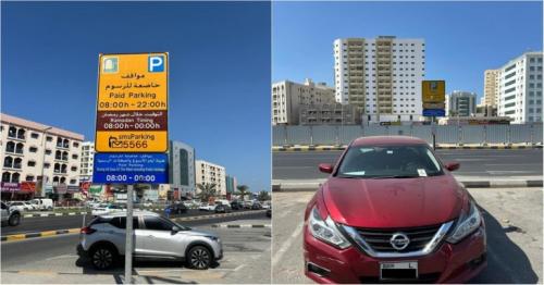 Sharjah announces new paid parking hours for 7-day zones