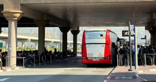 Dubai commuters skip 1-hour bus queue with new Dh66