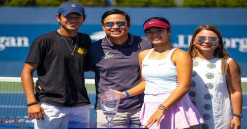 Meet Dubai rising Filipina tennis star, crediting family for success