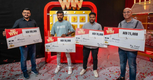 4 UAE residents win Big Ticket prize after years of buying entries